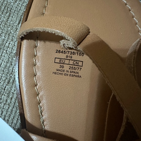 Zara sandals size 6 - Picture 5 of 6